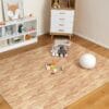 Thảm Xốp Vân Gỗ Sáng 42x42cm Ghép Trải Sàn 10mmThảm Xốp Vân Gỗ Sáng 42x42cm Ghép Trải Sàn 10mm