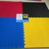 Thảm Thể Thao Trải Sàn 1x1mx3cm Đỏ - Xanh DươngThảm Thể Thao Eva âu Lạc 1x1m
