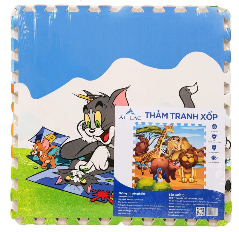 Thảm Xốp Trải Sàn Họa Tiết Cho Bé 8