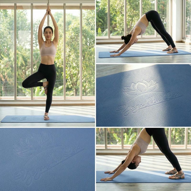 Báo giá thảm yoga chính hãng theo độ dày và chất liệu