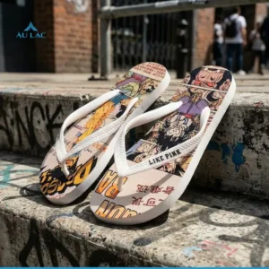 Dép Tông Nam Lp10 [ New ] Xỏ Ngón Like Pink In 3d Họa Tiết Đẹp 6