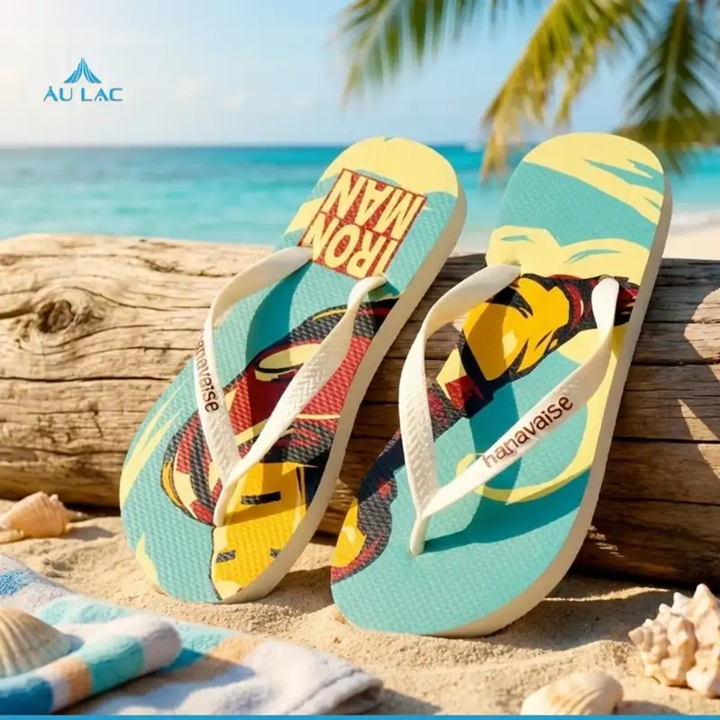 Dép Xỏ Ngón Nam [hanavaise] Eva Siêu Nhẹ In 3d Lp10 4