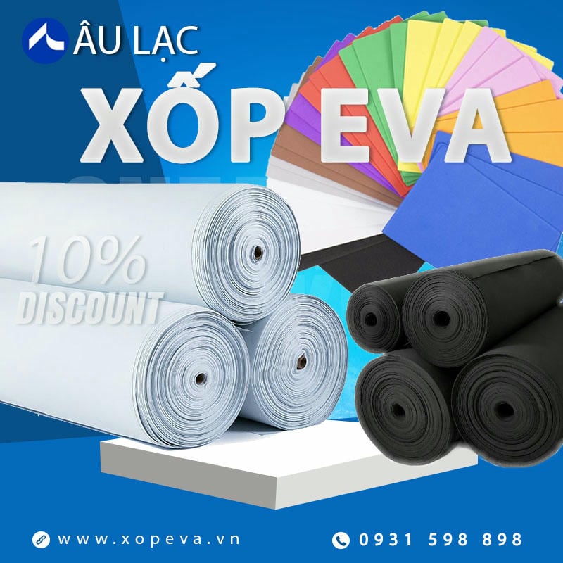 So sánh độ dày xốp EVA qua mặt cắt