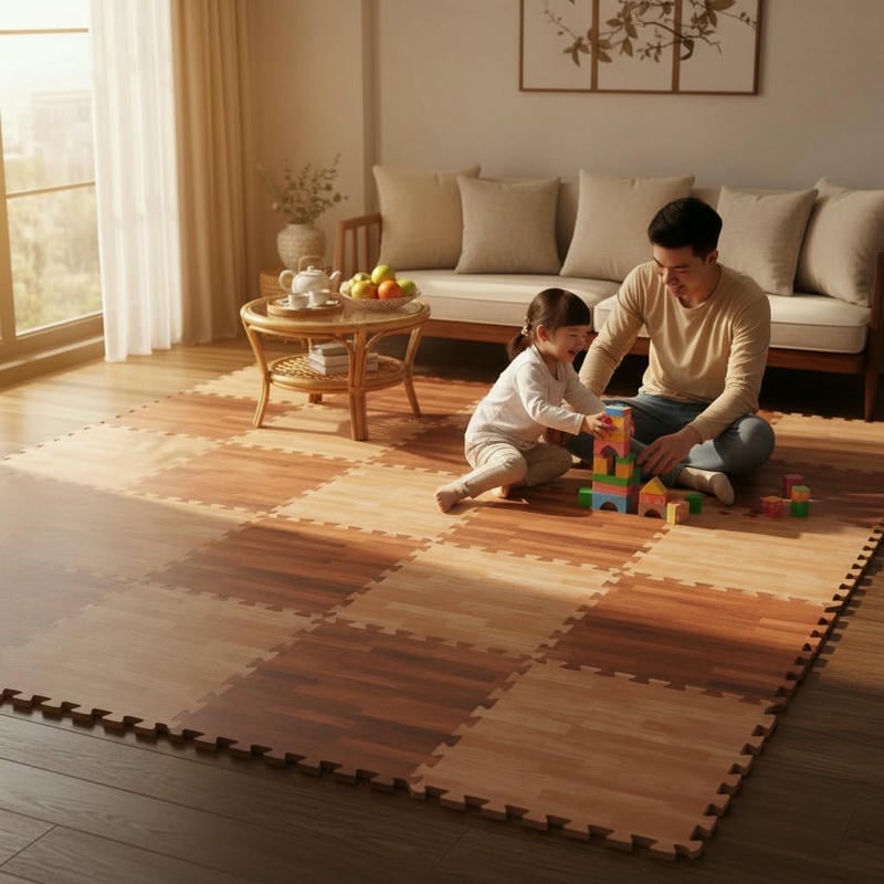 Thảm Vân Gỗ Trải Sàn 11