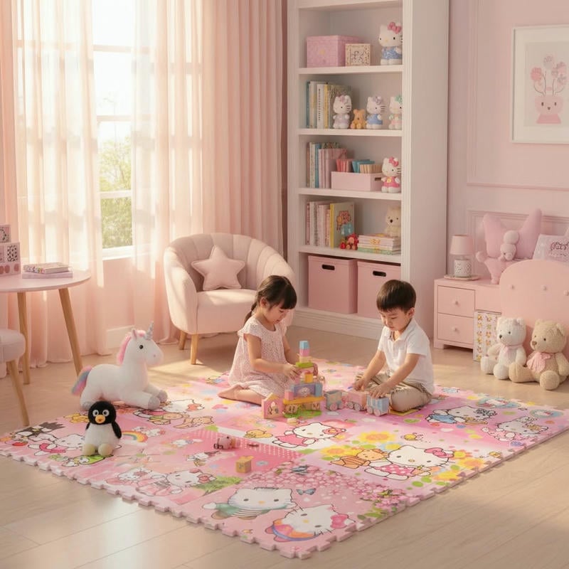 Thảm Xốp Ghép Hình Cho Bé 11