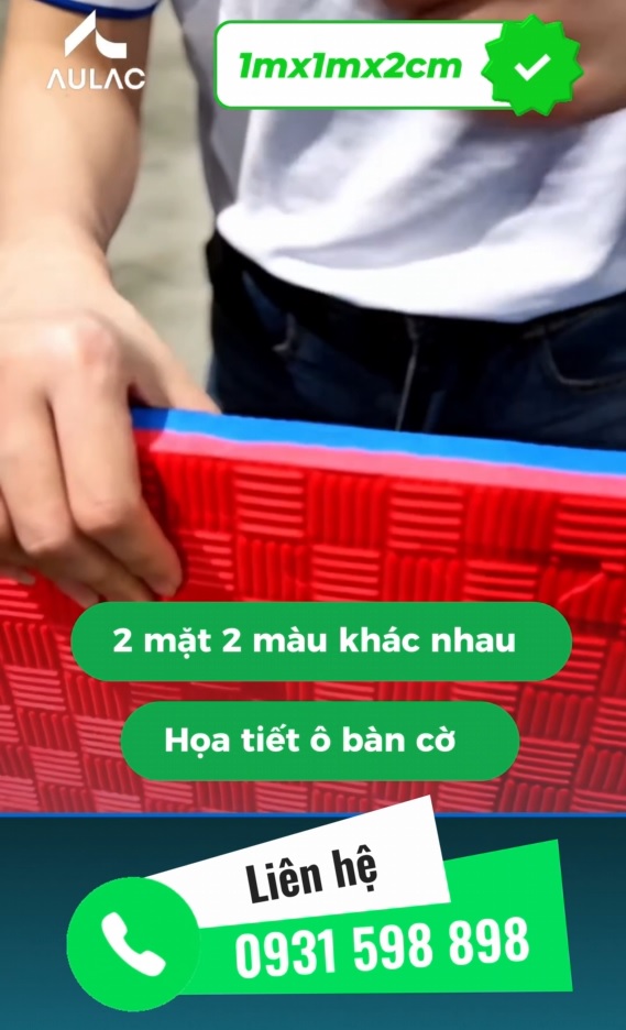 Thảm Thể Thao 1x1mx2cm