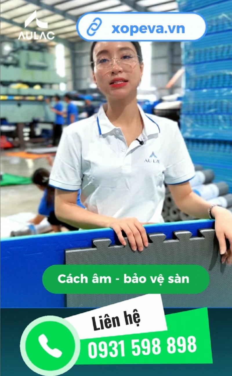 Kích thước 1m x 1m giúp ghép nhanh, giảm mạch nối và dễ tính toán diện