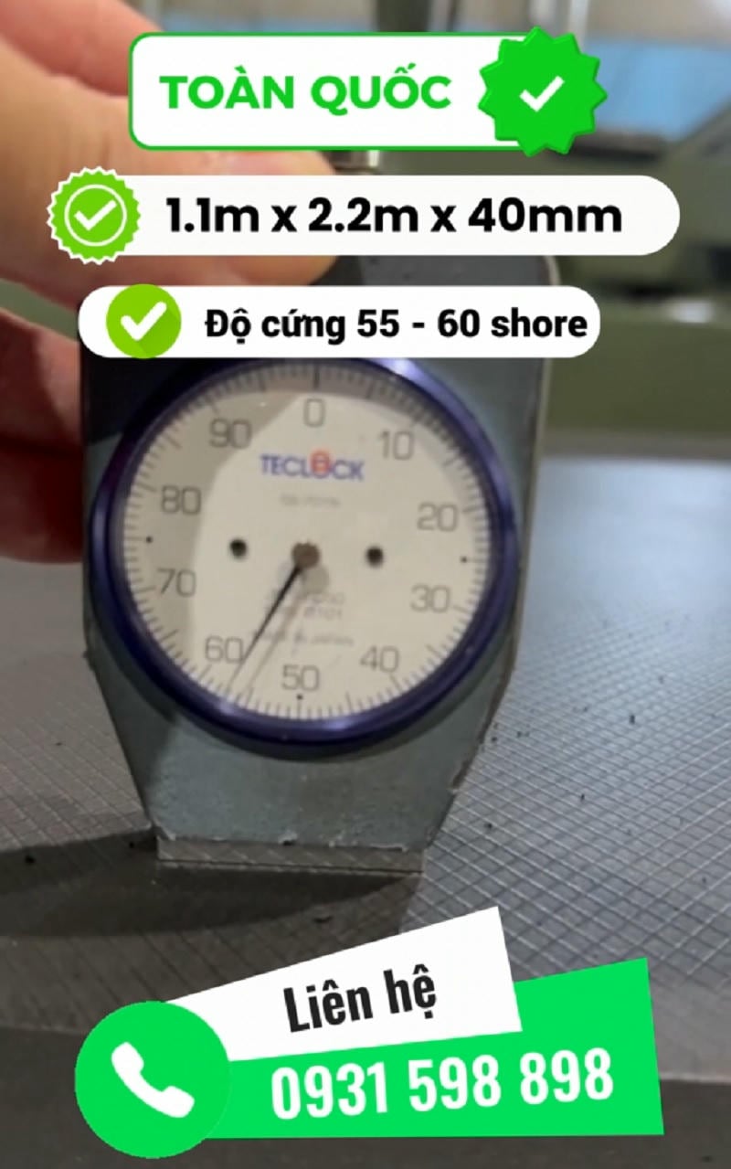 Đô Cứng Xốp Eva 55 - 60 Shore